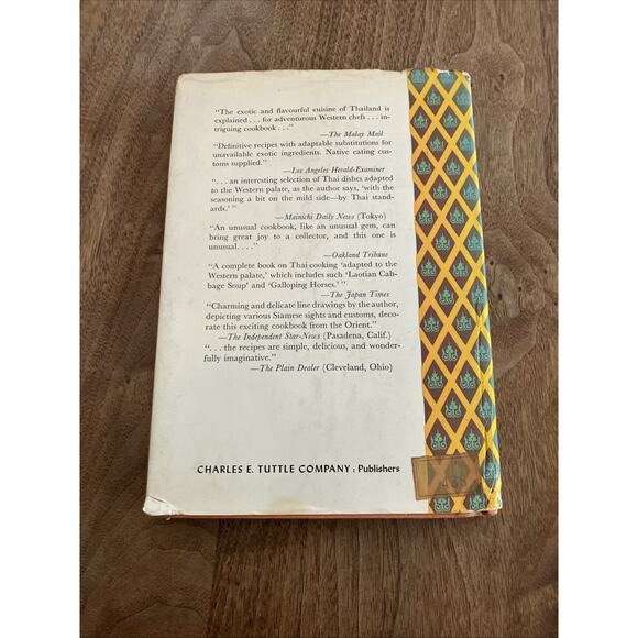 Siamese Cookery by Marie M. Wilson 1965 HC Fifth Printing 1974 Charles Tuttle J - Picture 6 of 10